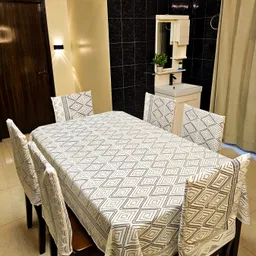 Rose Premium Table Cloth and Chair Cover Set