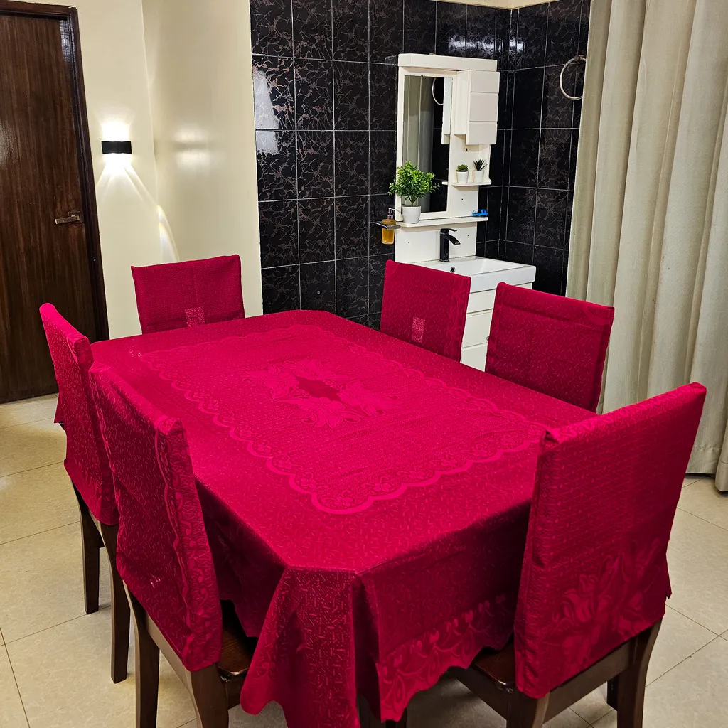 RoseXJio Table Cloth & Chair Cover - Image 4