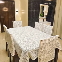 Rose Premium Table Cloth and Chair Cover Set - 5