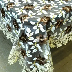 NV Luxury Embroidery Table Cloth - 2