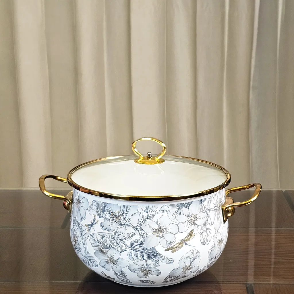 Enamel Pot 6.5L - Image 1